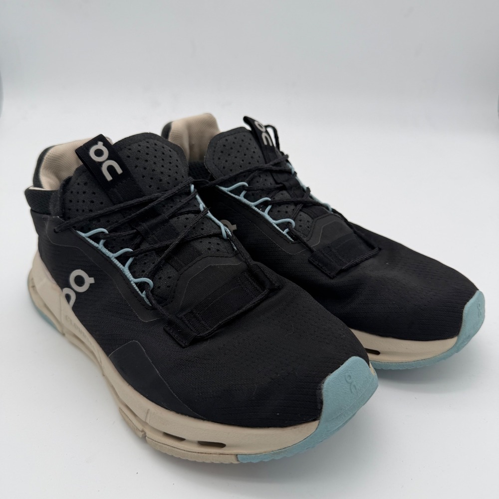 On Cloudnova Form Womens 8 Black Eclipse Running Shoes 3WE30221463